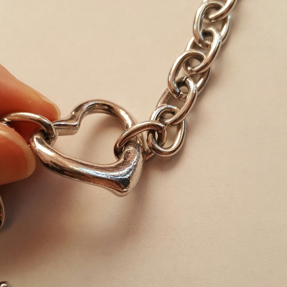 Heart chain bracelet - Picture 4 of 8